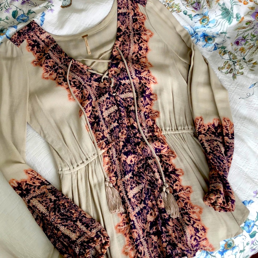 ✨FINAL DAYS✨ Free People tunic blouse